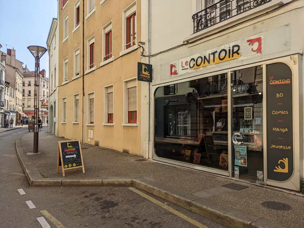 Roanne librairie spécialisée Le Contoir