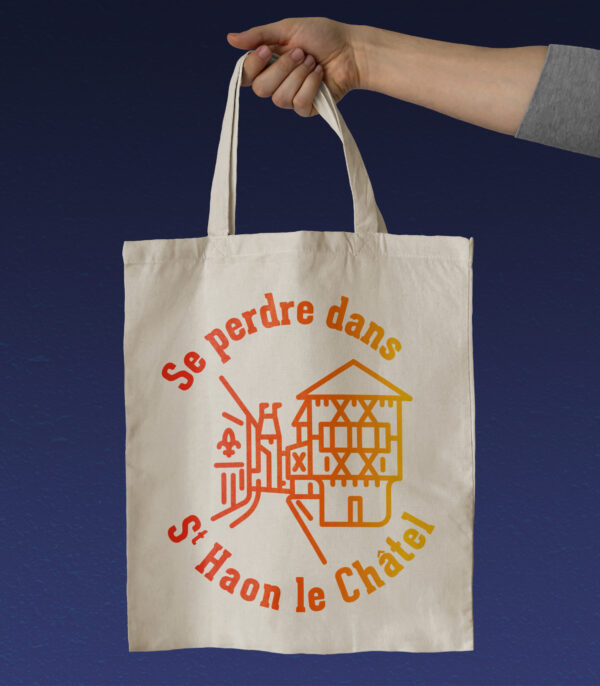 tote bag sérigraphie saint haon le châtel