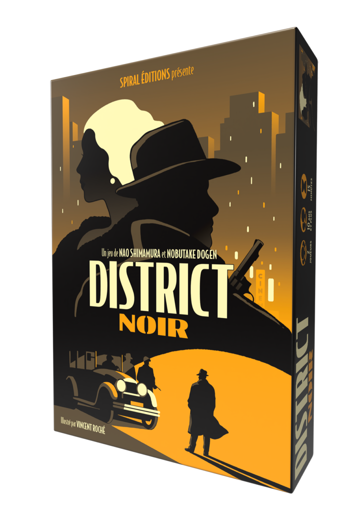 Jeu de société District Noir Spiral Editions