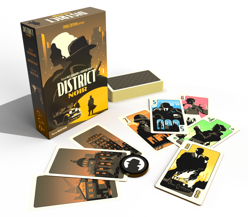 Jeu de société District Noir Spiral Editions