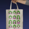 Tote bag Trombinoscope Joker